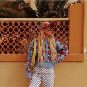 Zara mushroom Sweater